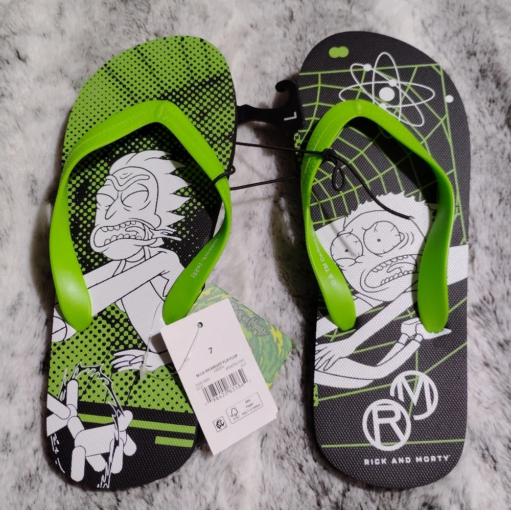 Rick & Morty Men's Flip-Flops